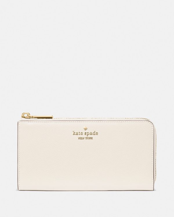 Kate Spade Large Slim L-zip Wallet