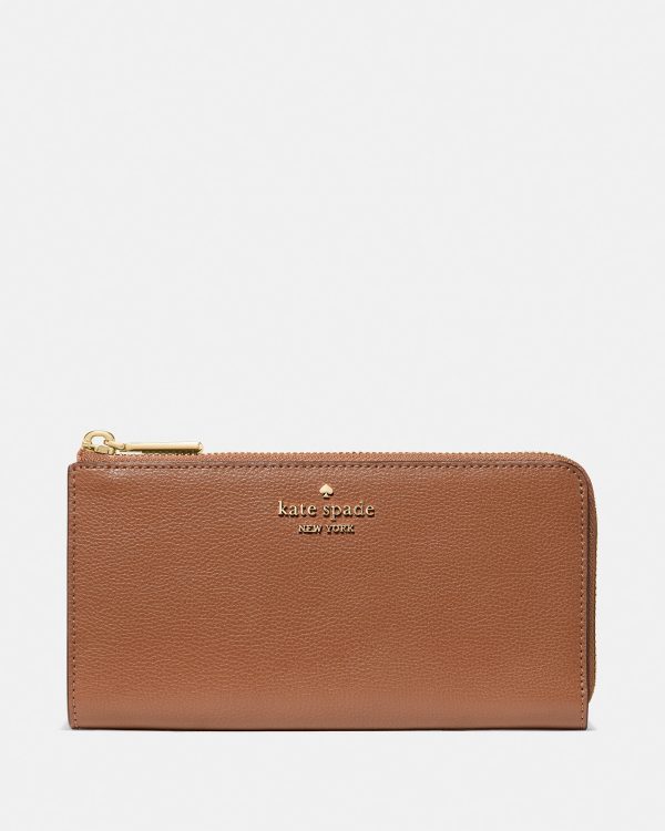 Kate Spade Large Slim L-zip Wallet