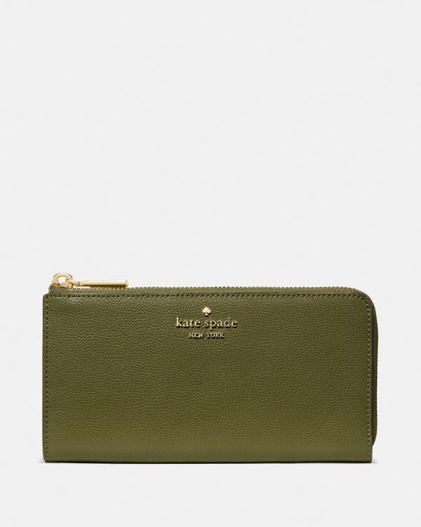 Kate Spade Large Slim L-zip Wallet