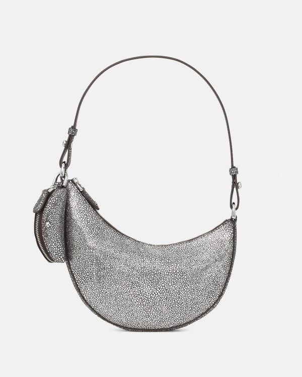Kate Spade Duo Metallic Dot Suede Mini Shoulder Bag