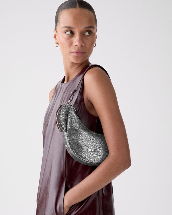Kate Spade Duo Metallic Dot Suede Mini Shoulder Bag