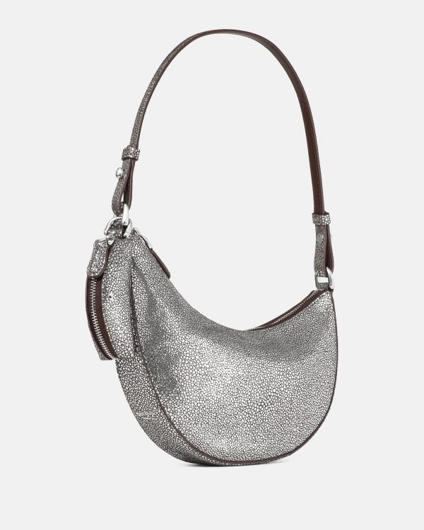 Kate Spade Duo Metallic Dot Suede Mini Shoulder Bag