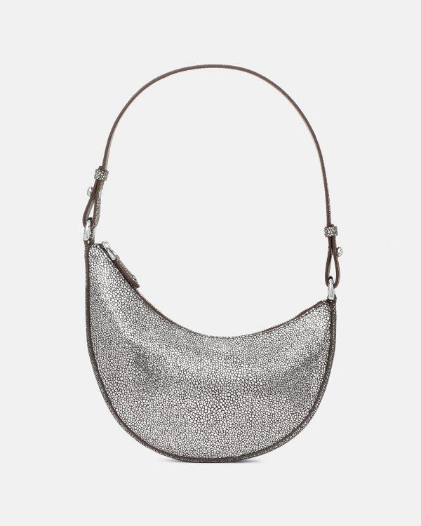 Kate Spade Duo Metallic Dot Suede Mini Shoulder Bag