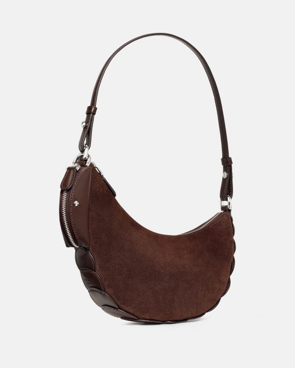 Kate Spade Duo Dot Suede Mini Shoulder Bag