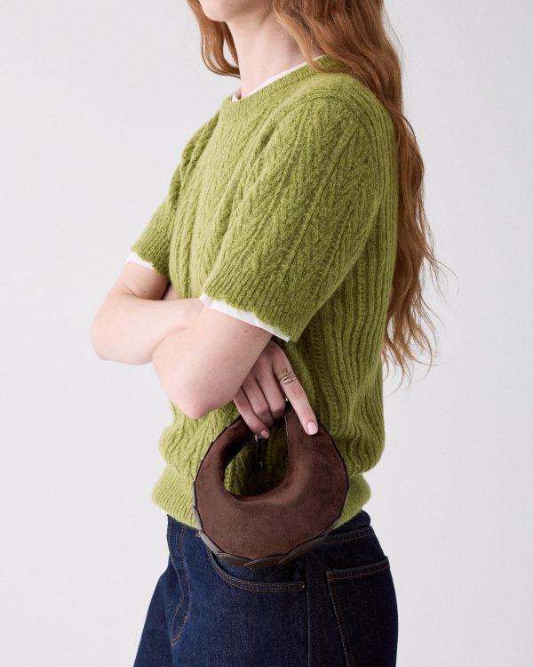 Kate Spade Duo Dot Suede Mini Shoulder Bag