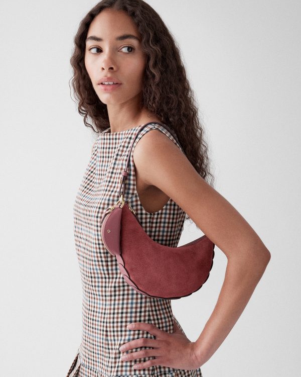 Kate Spade Duo Dot Suede Mini Shoulder Bag