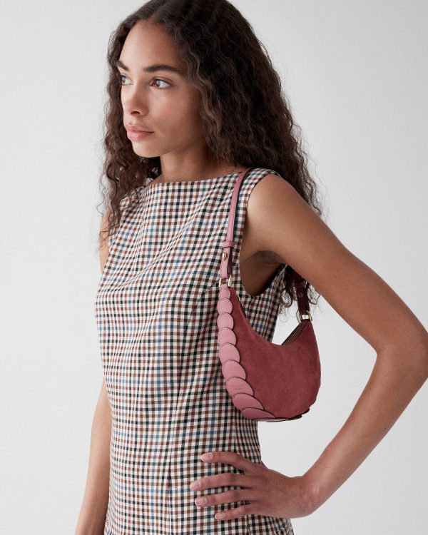 Kate Spade Duo Dot Suede Mini Shoulder Bag
