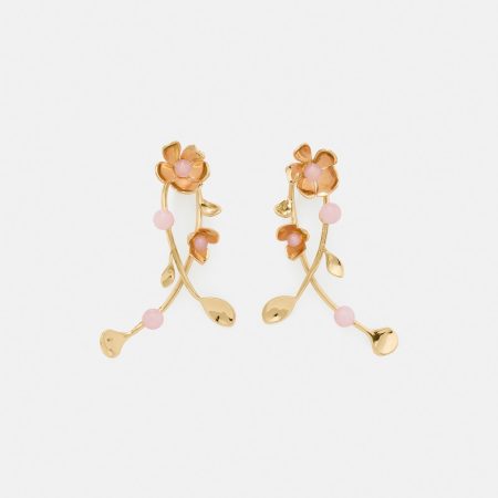 Kate Spade Gilded Garden Statement Earrings