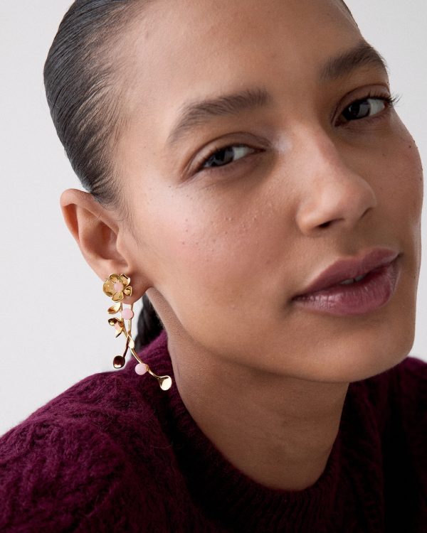 Kate Spade Gilded Garden Statement Earrings