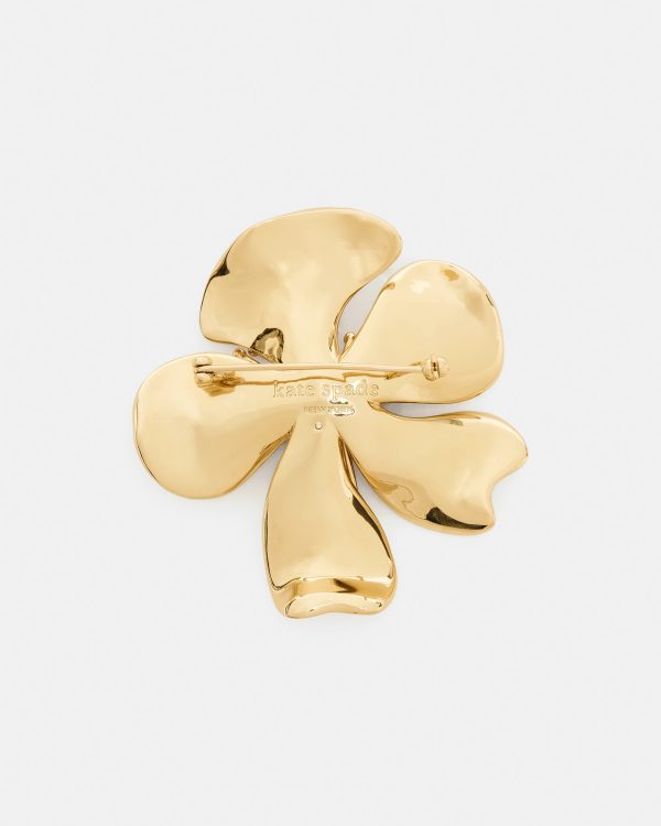 Kate Spade Gilded Garden Brooch
