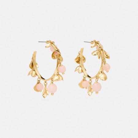 Kate Spade Gilded Garden Statement Hoops