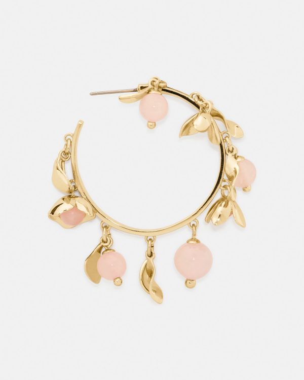 Kate Spade Gilded Garden Statement Hoops