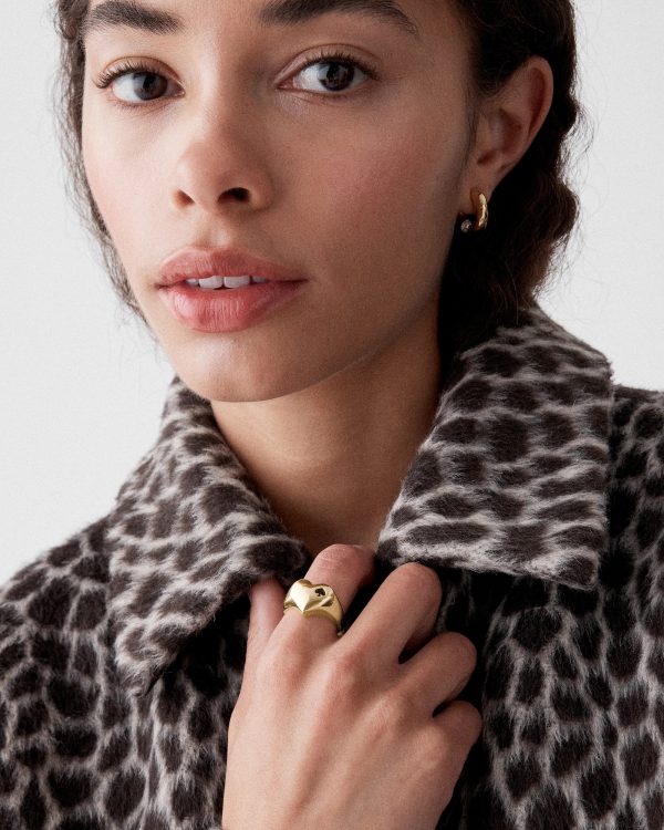 Kate Spade Heart And Spade Signet Ring