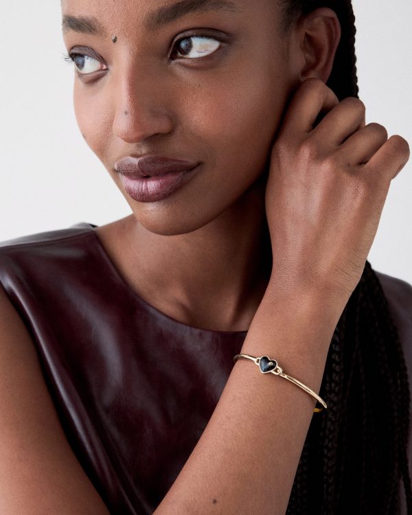 Kate Spade Heart And Spade Thin Bangle