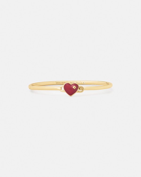 Kate Spade Heart And Spade Thin Bangle