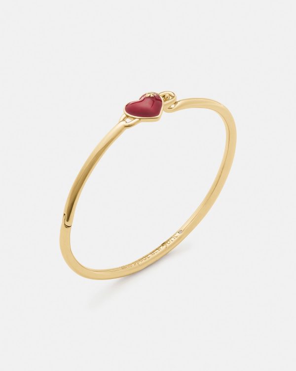 Kate Spade Heart And Spade Thin Bangle