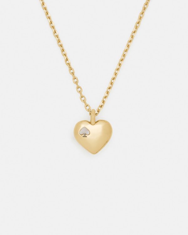 Kate Spade Heart And Spade Pendant