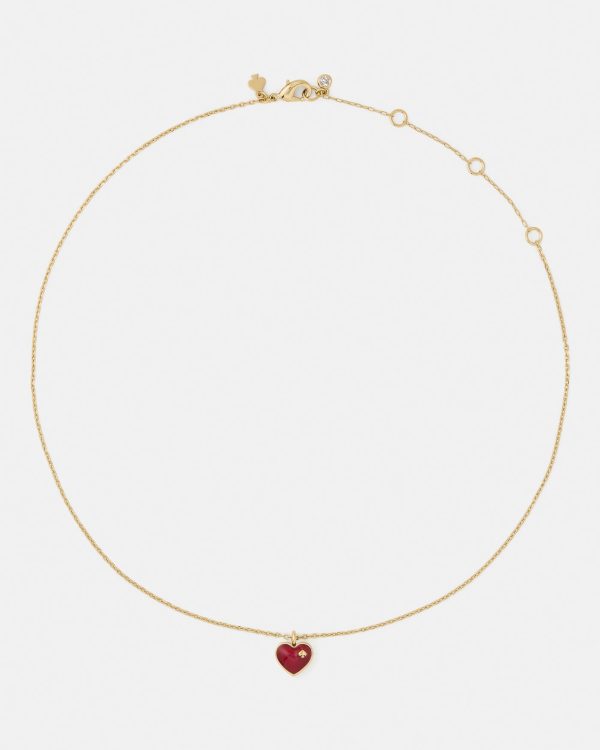 Kate Spade Heart And Spade Pendant