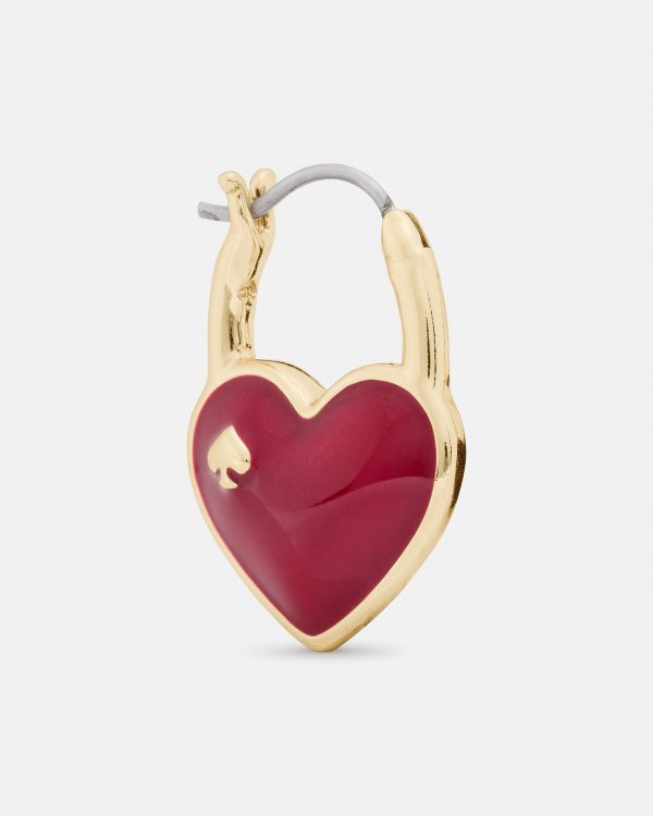 Kate Spade Heart And Spade Huggies