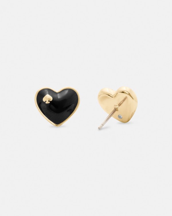 Kate Spade Heart And Spade Studs