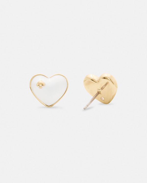 Kate Spade Heart And Spade Studs