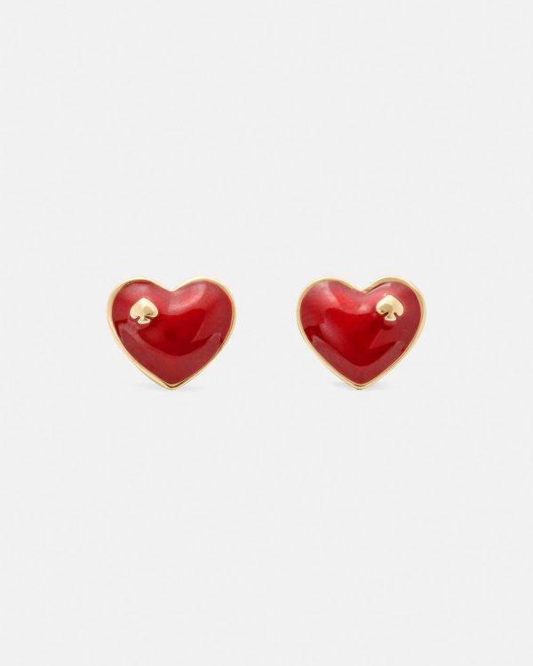 Kate Spade Heart And Spade Studs