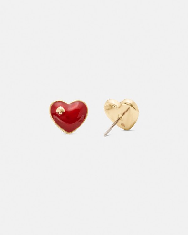Kate Spade Heart And Spade Studs