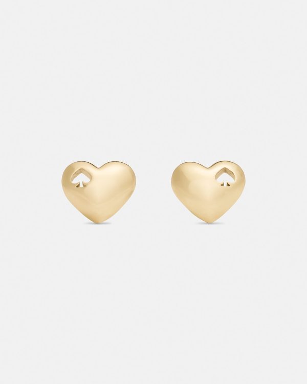 Kate Spade Heart And Spade Studs