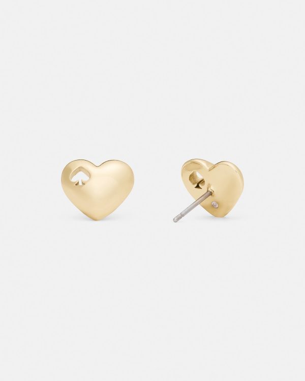 Kate Spade Heart And Spade Studs