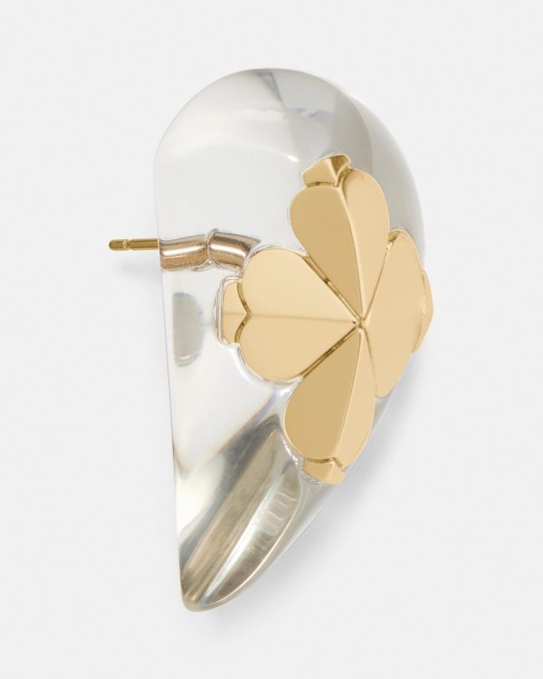 Kate Spade Spade Flower Lucite Statement Studs