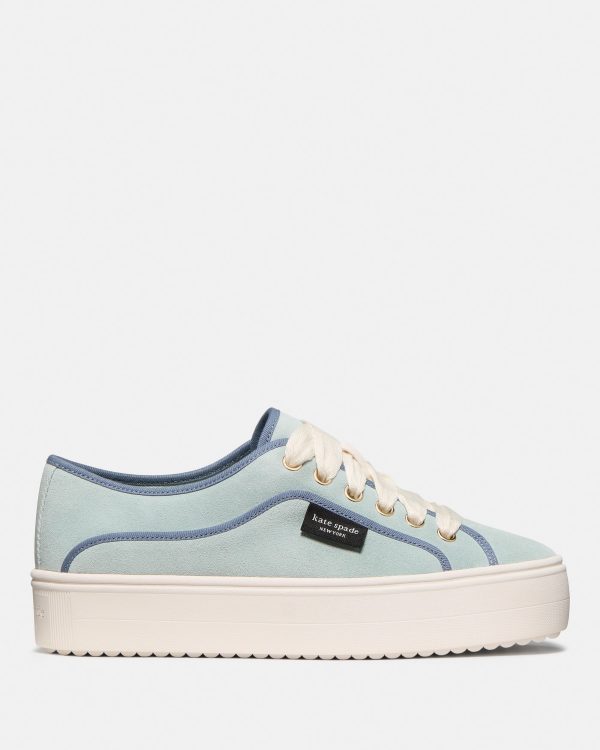 Kate Spade Sam Icon Piped Platform Sneaker