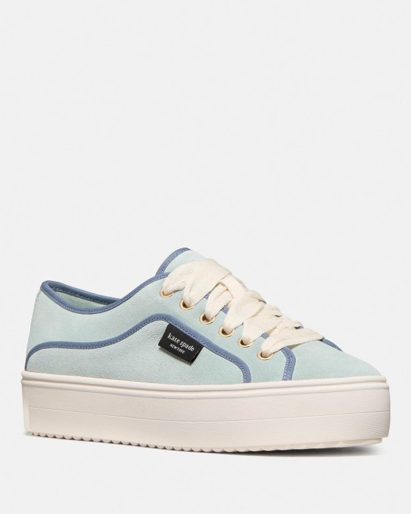 Kate Spade Sam Icon Piped Platform Sneaker