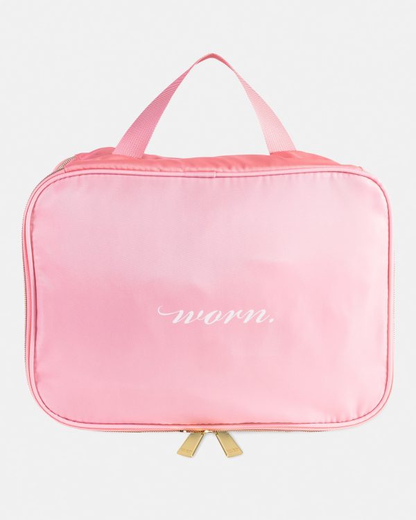 Kate Spade Wear Worn Pink Wash Bag