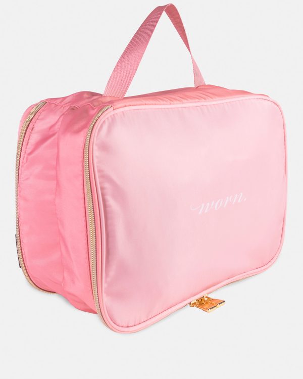 Kate Spade Wear Worn Pink Wash Bag