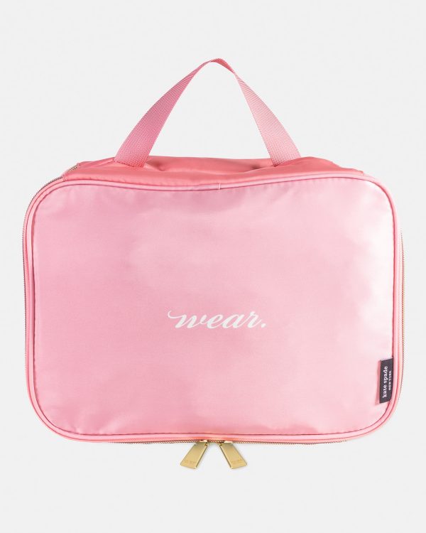 Kate Spade Wear Worn Pink Wash Bag