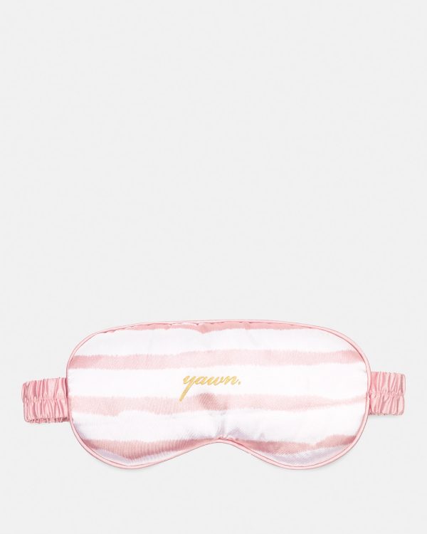 Kate Spade Goddess Stripe Eye Mask