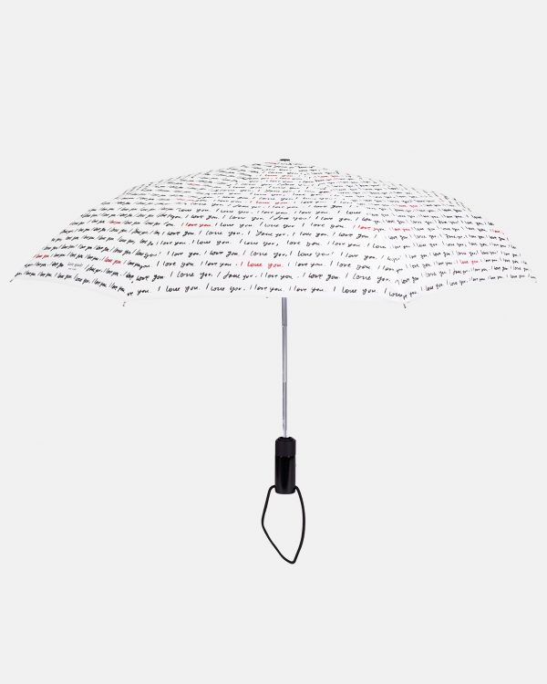 Kate Spade I Love You Travel Umbrella
