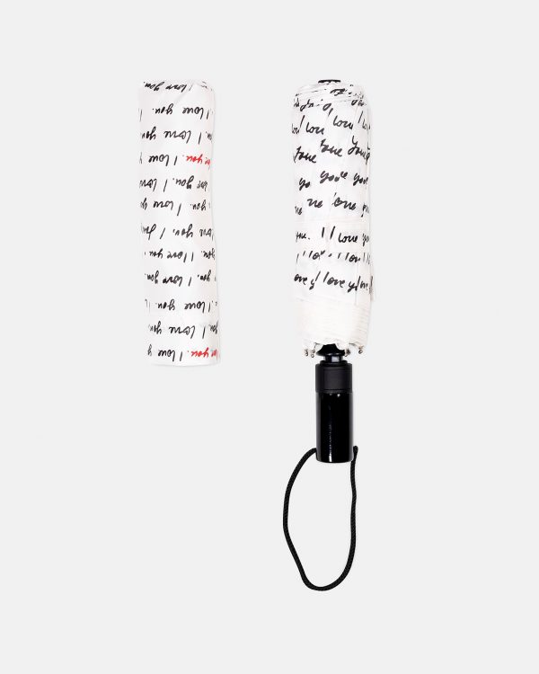 Kate Spade I Love You Travel Umbrella