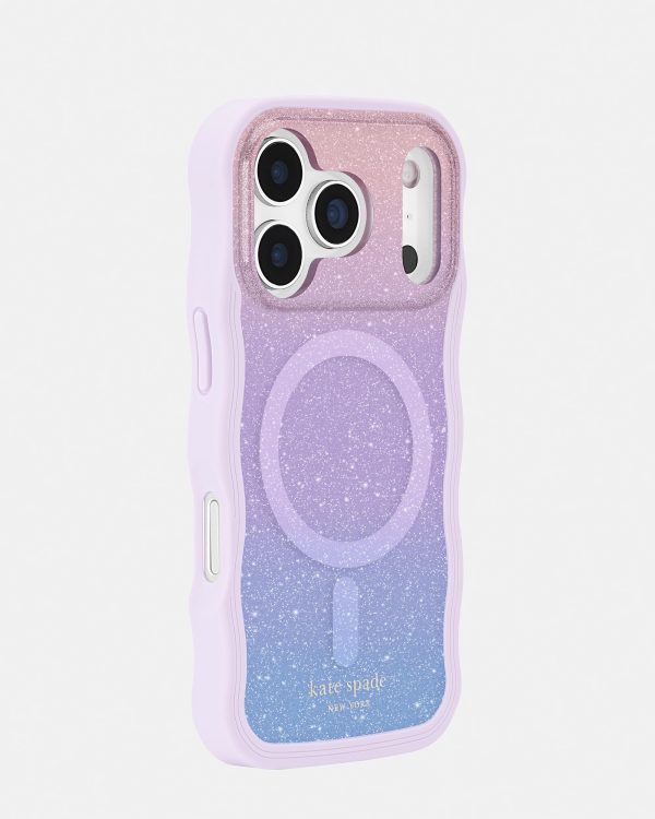 Kate Spade Wavy - Opal Glitter Magsafe Case
