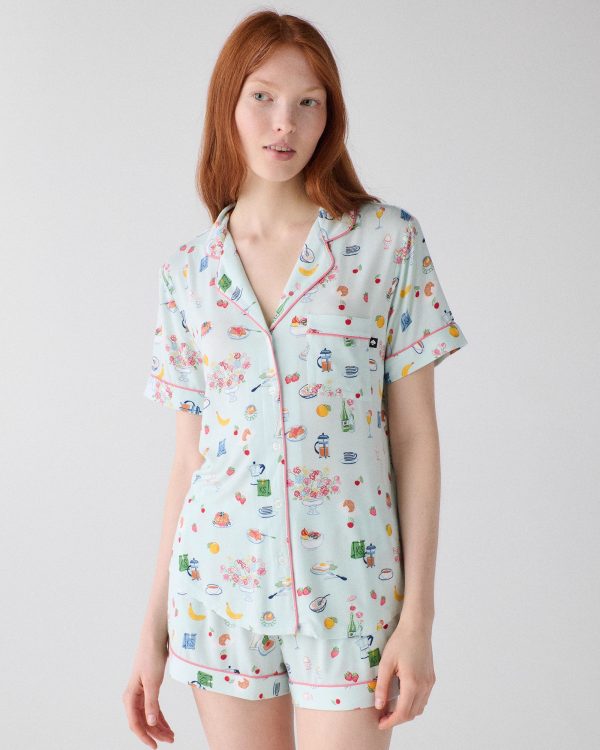 Kate Spade Short Pj Set