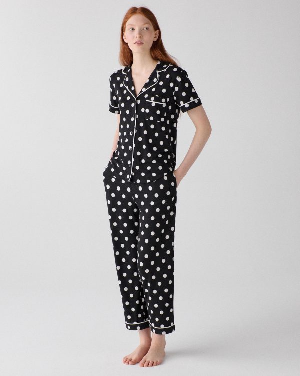 Kate Spade Cropped Pj Set