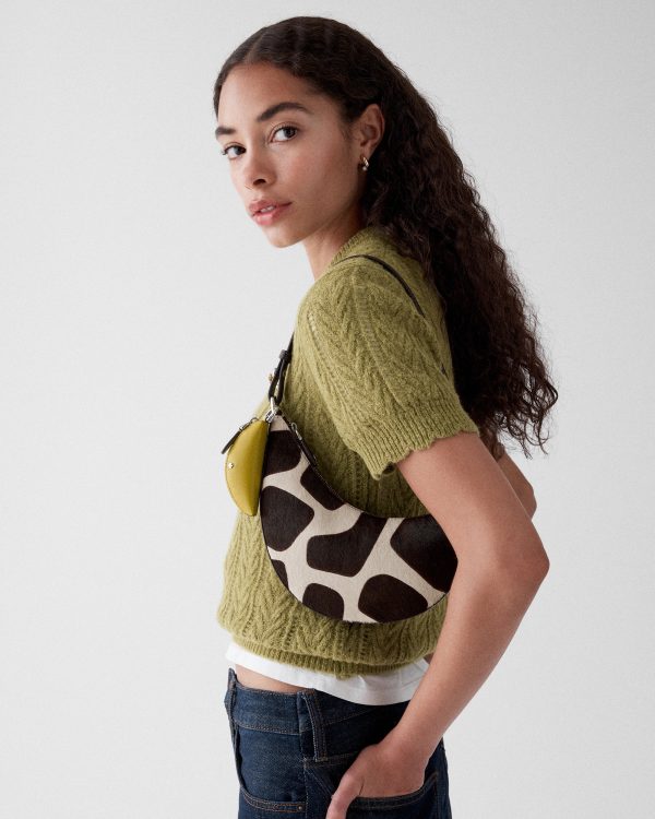 Kate Spade Duo Giraffe Haircalf Mini Shoulder Bag