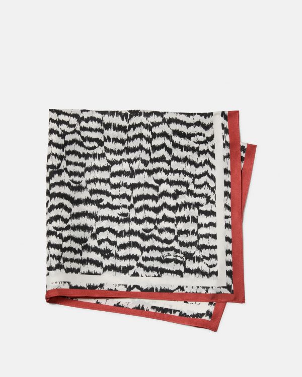 Kate Spade Modern Feathers Silk Bandana