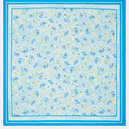 Kate Spade Lively Blooms Silk Bandana