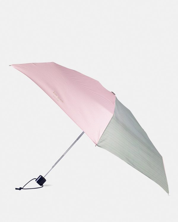 Kate Spade Petite Stripe Mini Umbrella