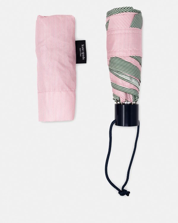 Kate Spade Petite Stripe Mini Umbrella