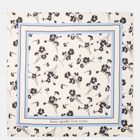 Kate Spade Callia Lily Silk Square