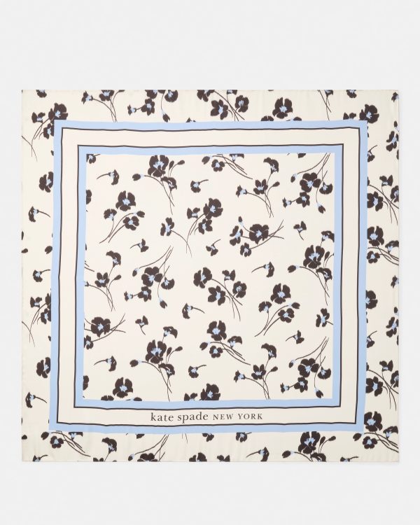Kate Spade Callia Lily Silk Square