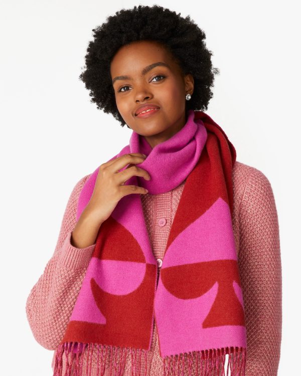 Kate Spade Wool Cashmere Oversized Scarf