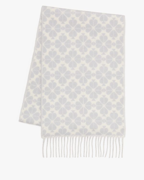 Kate Spade Spade Flower Cashmere Scarf